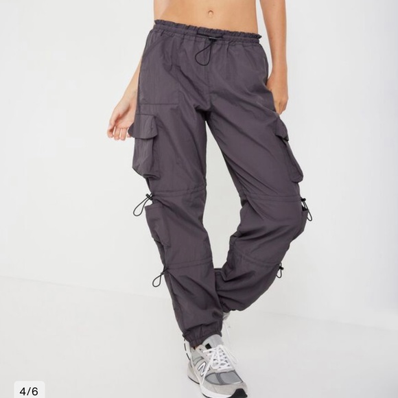 Gray Garage parachute pants - Picture 4 of 5